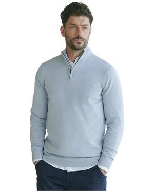 Henbury Sweat-shirt H729 - Bleu