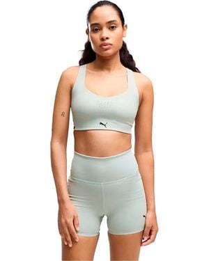 PUMA Brassières Pwrmode Bra - Vert