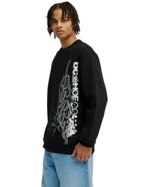 DC Shoes Polaire Dc Side Flame - Noir