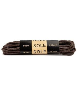 Sole Lacets 90Cm Wax Lacets - Noir