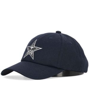 Obey Casquette Cappellino Visiera Curva Star 6Panel Academy - Bleu