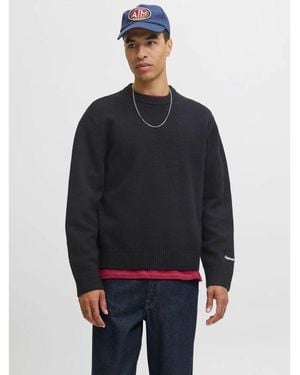 Jack & Jones Pull 12282728 Norrebro - Noir