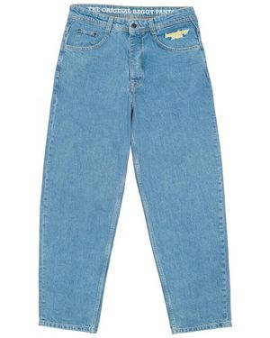 Homeboy Pantalon X-tra baggy denim - Bleu