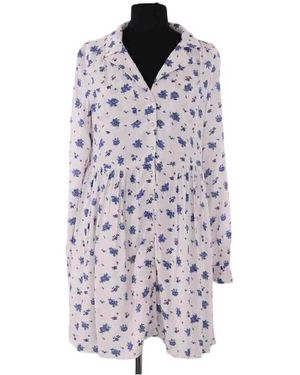 Sezane Robe Robe blanche - Violet