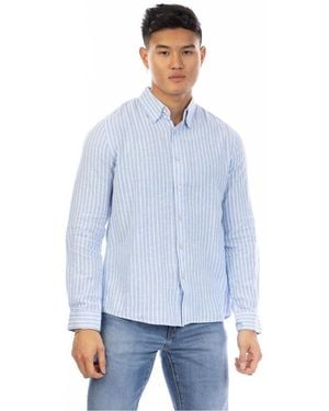 Peter Werth Chemise GT41222 - Bleu