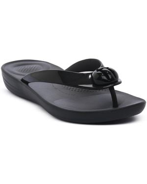 Fitflop Tongs IQUSHION FLIP FLOP - Noir