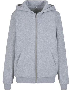 Build Your Brand Sweatshirts À Capuche Rw10665 - Gris