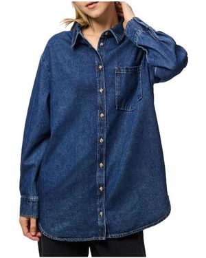 Pieces Veste Maisie - Bleu