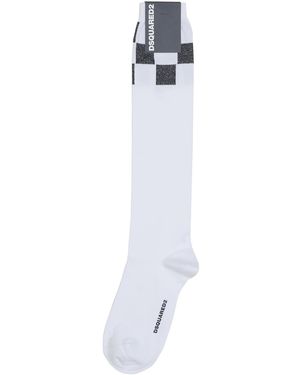 DSquared² Socquettes Socken - Blanc