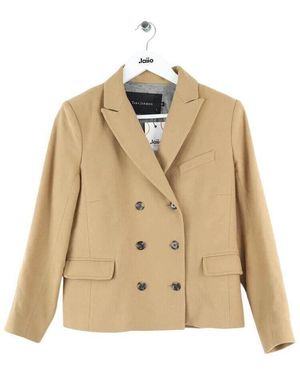Tara Jarmon Veste Blazer en laine camel - Neutre