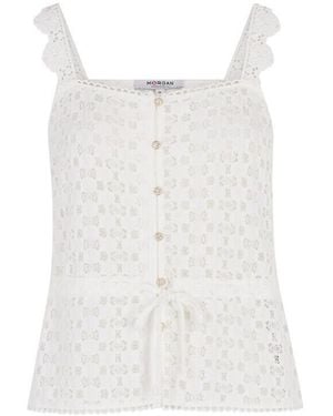 Morgan Blouses 177988VTPE25 - Blanc