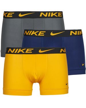 Nike Boxers Trunk 3Pk - Geel