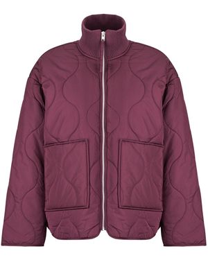 JJXX Giubbotto Jxserena Mid Quilted Jacket - Viola