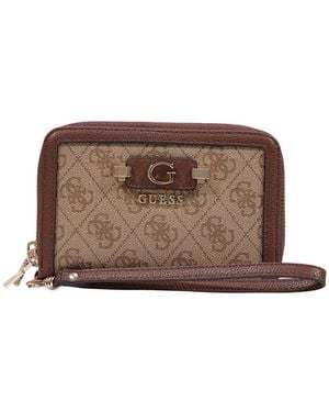 Guess Portefeuille COLEEN LOGO SML ZIP SWSG97 49164 - Marron