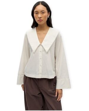 Object Blouses Hope Shirt - Neutre