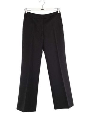 Tara Jarmon Pantalon Pantalon droit en laine - Noir