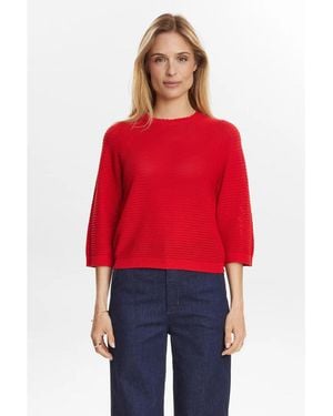 Numph Trui Numph 705739 Nuvilde Pullover 2719 Adrenaline Rush - Rood