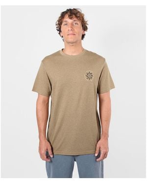 Oxbow T-Shirt Tee-Shirt Manches Courtes Shuriken - Marron