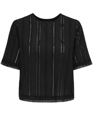 ONLY T-shirt 15383837 ONLLIA-BLACK - Noir
