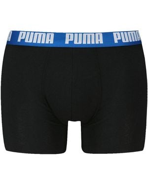 PUMA Caleçons Caleçon Everyday Boxers 2P - Noir