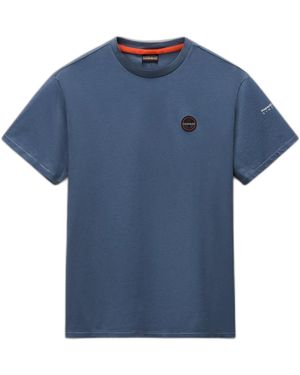Napapijri T-shirt T-shirt S-Badge Ss - Bleu
