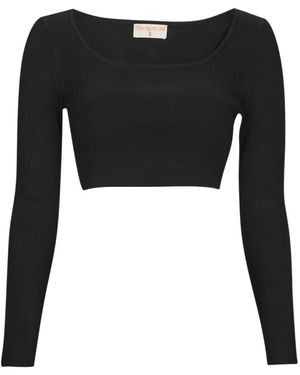 Moony Mood Blusen delvi - Schwarz