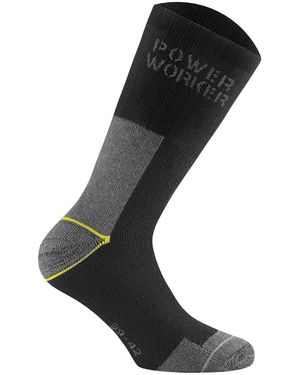Rohner Collants & Bas Chaussettes Power Worker Wilmax 3Er Pack - Noir