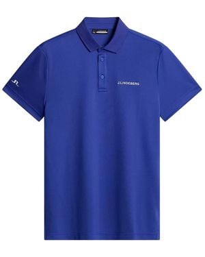 J.Lindeberg T-Shirt Bridge - Bleu