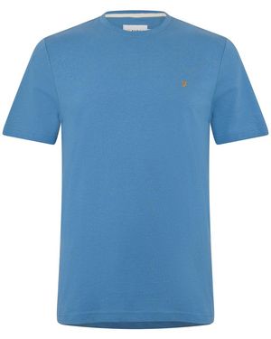 Farah T-Shirt Harrow - Bleu