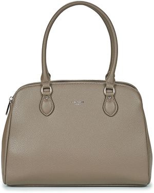 David Jones Handtasche Cm6780B-Taupe - Grau