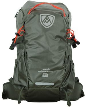 Peak Mountain Sac de sport Sac à dos 22L MONTY - Vert