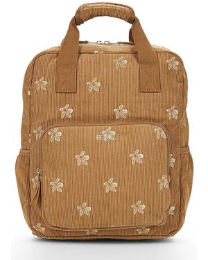 Roxy Rugzak Feeling Emby Handle Backpack - Bruin