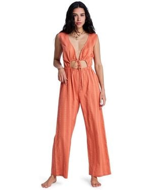 Roxy Combinaisons Sintra Moon - Rouge