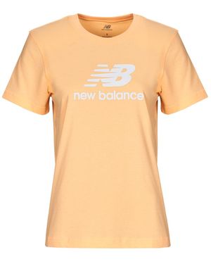 New Balance T-Shirt Logo Jersey Tee - Arancione