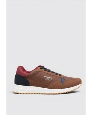 Jack & Jones Baskets Basses Jfwbeech Combo Sneaker - Blanc