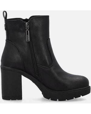 Refresh Boots Tronchetto Tacco - Noir