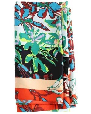 Bimba Y Lola Echarpe Carré multicolore - Vert