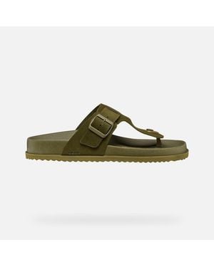 Geox Tongs U Parnaiba - Vert