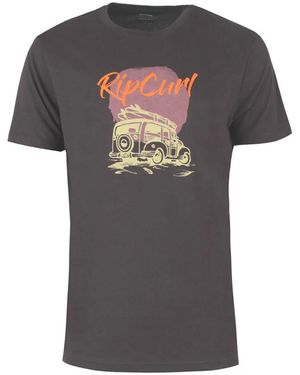 Rip Curl Polo TUCTUC TEE - Gris