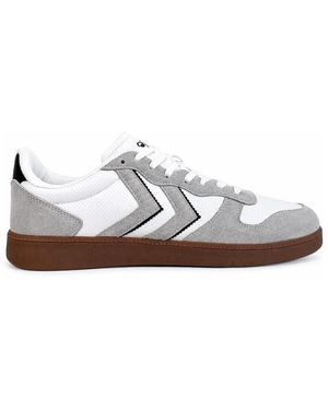 Hummel Baskets basses 403055-0002 - Blanc