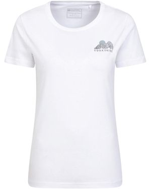 Mountain Warehouse T-shirt Yorkshire - Blanc