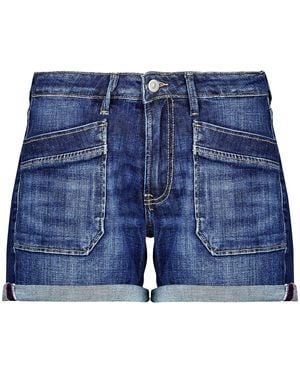 Le Temps Des Cerises Shorts Margot - Blu