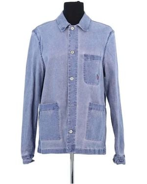 Paul Smith Veste Veste En Coton Bleue