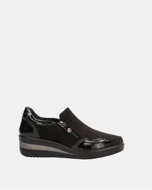 Amarpies Mocassins 29385 - Zwart