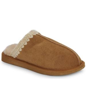 Shepherd Pantofole Selina - Marrone