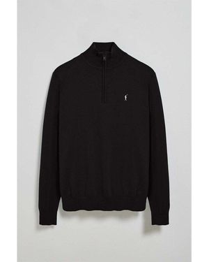 POLO CLUB Pull RIGBY GO ZIPPER NECK VN - Noir
