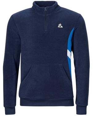 Le Coq Sportif Felpa Saison 1 Halfzip N°1 M - Blu