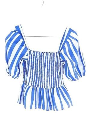 Elise Chalmin Blouses Blouse en coton bleue