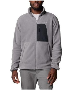 Columbia Sweat-shirt Rapid Expedition II Full Zip Fleece - Gris