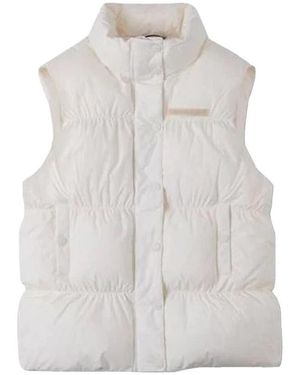 Converse Veste Doudoune sans manches Super Puffer 100% polyester - Gris